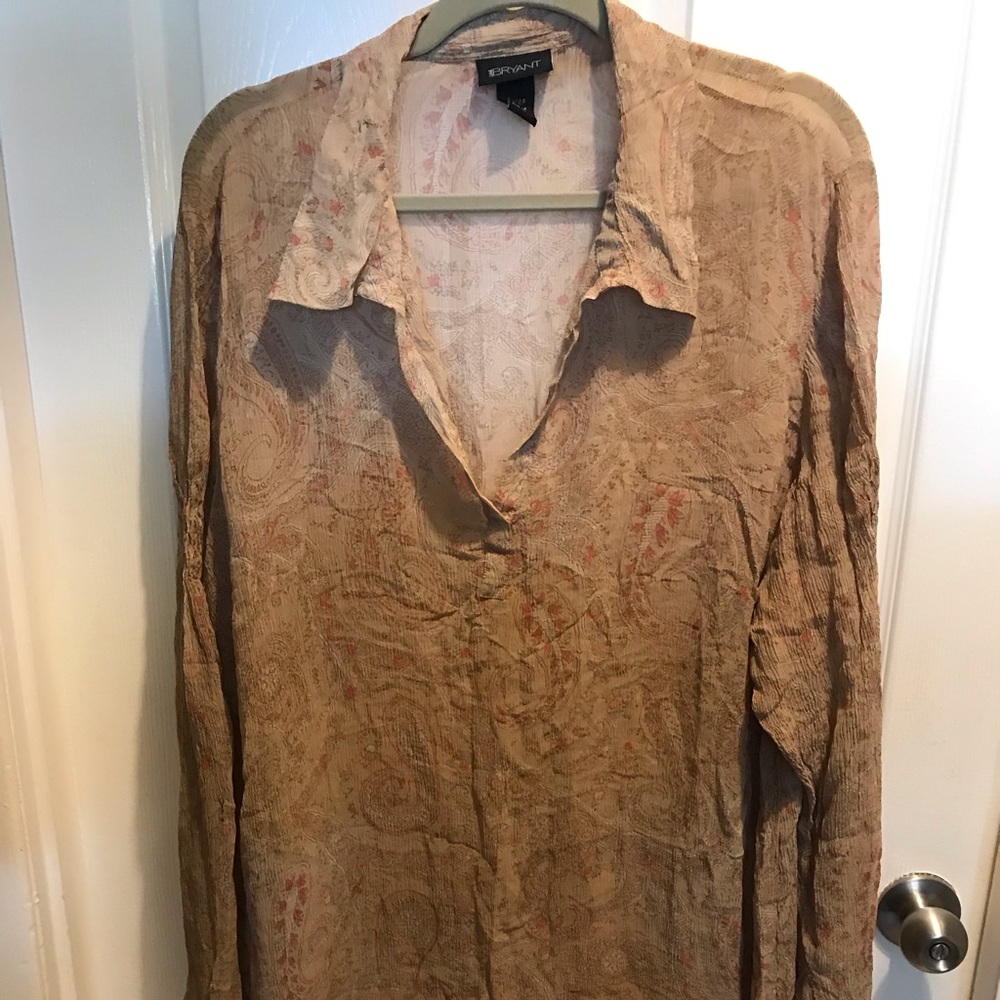 Lane Bryant Plus Size Crinkle Top